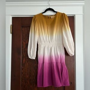 Universal Thread gauzy tie dye dress